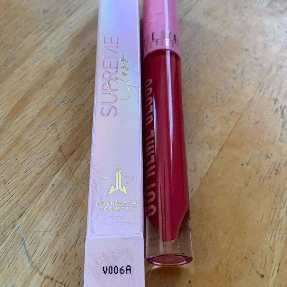 ✨Blood Sugar✨Jeffree Star New In Box Full Pigment Lip Gloss Supreme Gloss